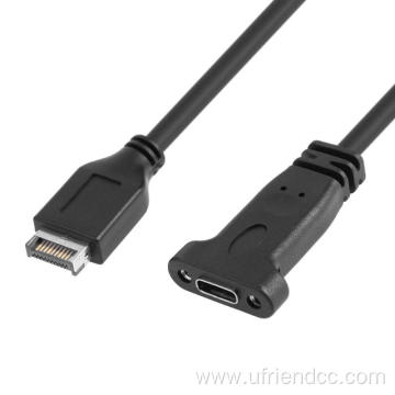USB3.1 Female to USB3.1 male connector extension cable